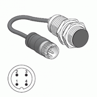 Индуктивный датчик Schneider Electric Telemecanique OsiSense XS630B1PAL01G универсальной серии с увеличенным расстоянием срабатывания 15 мм, скрытого монтажа, для стандартных задач